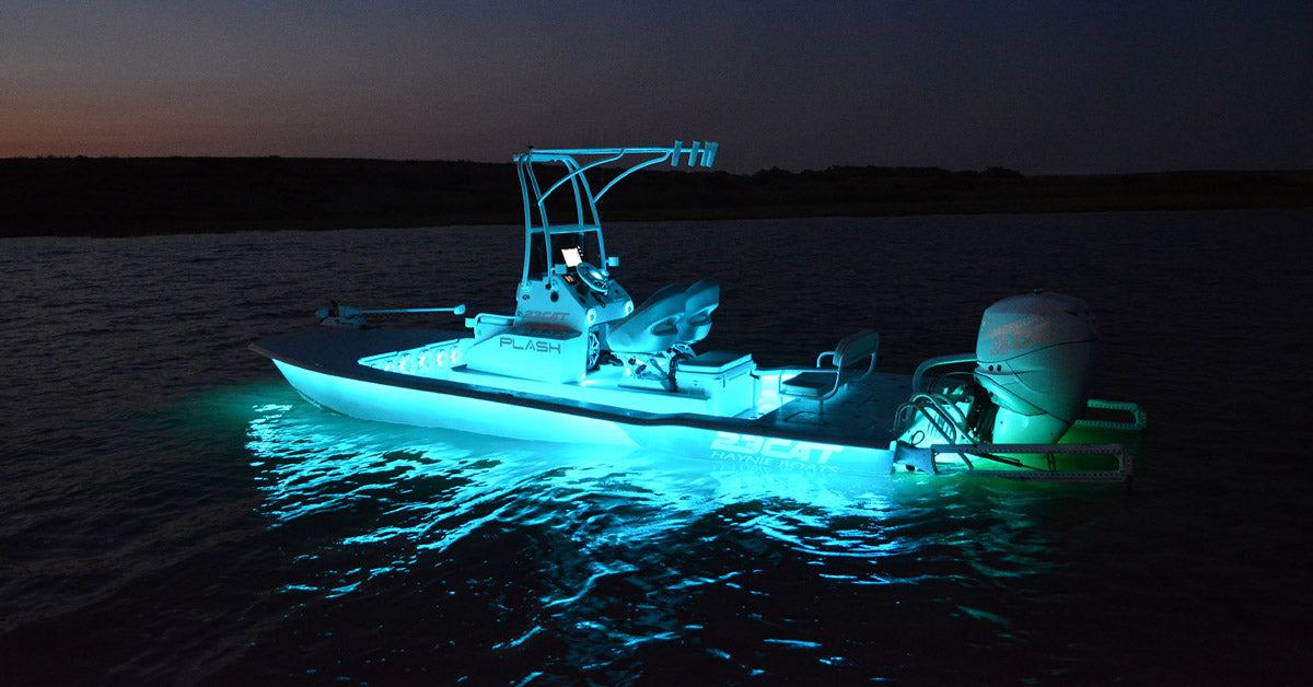 Haynie Sea Foam LED Boatlights Brightest Striplights Decklights