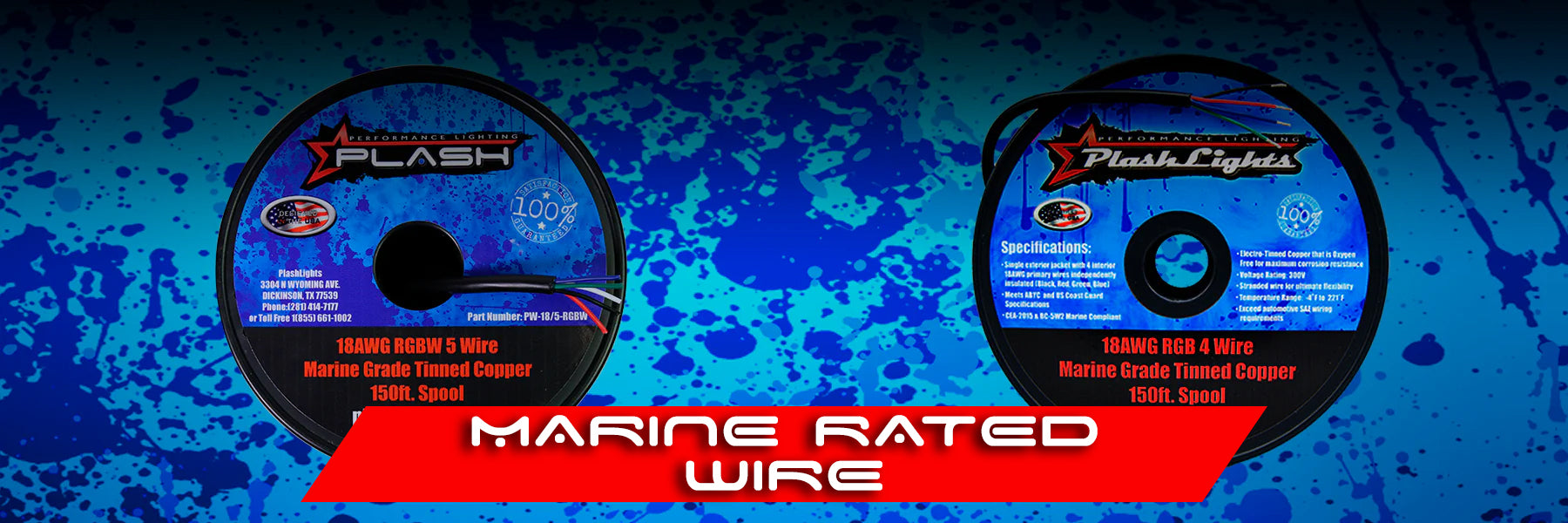 Marine Rated Power Wire