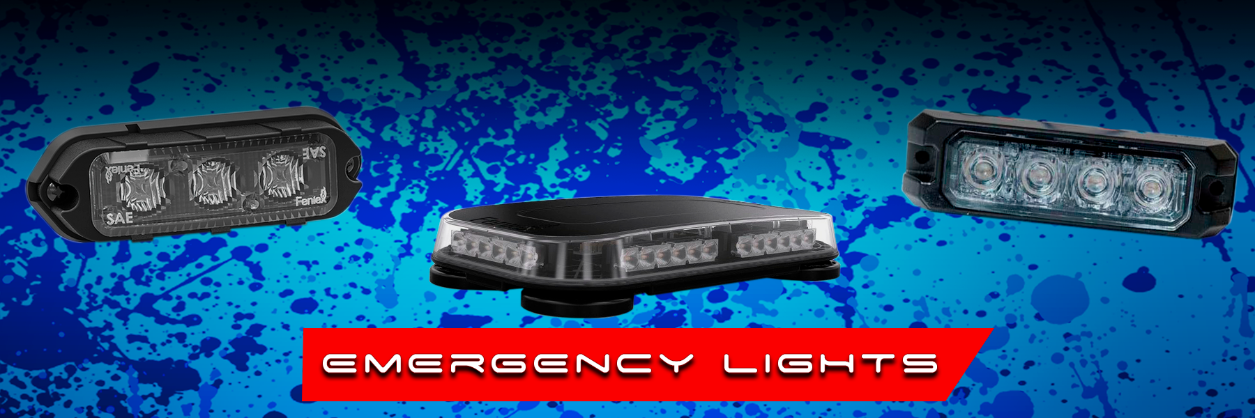 Emergency Lights, Bar Mounts, & Equipment PlashLights