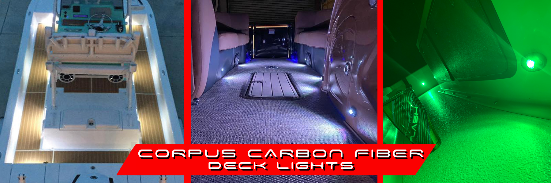 CORPUS | Carbon Fiber Deck Lights