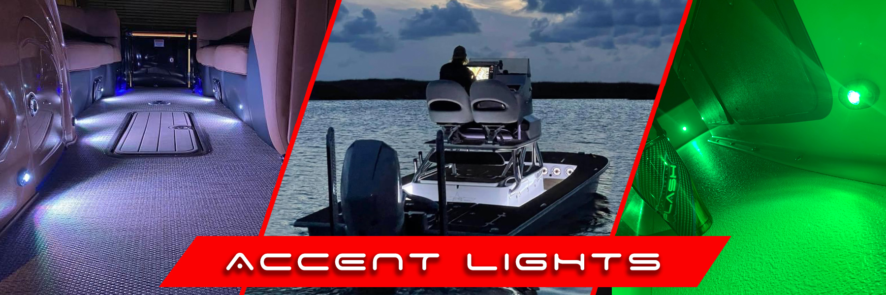 LED accent lights for boats