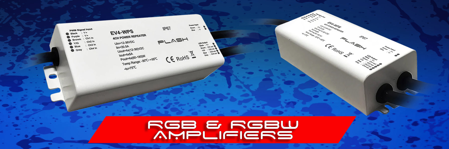 RGB & RGBW Amplifiers
