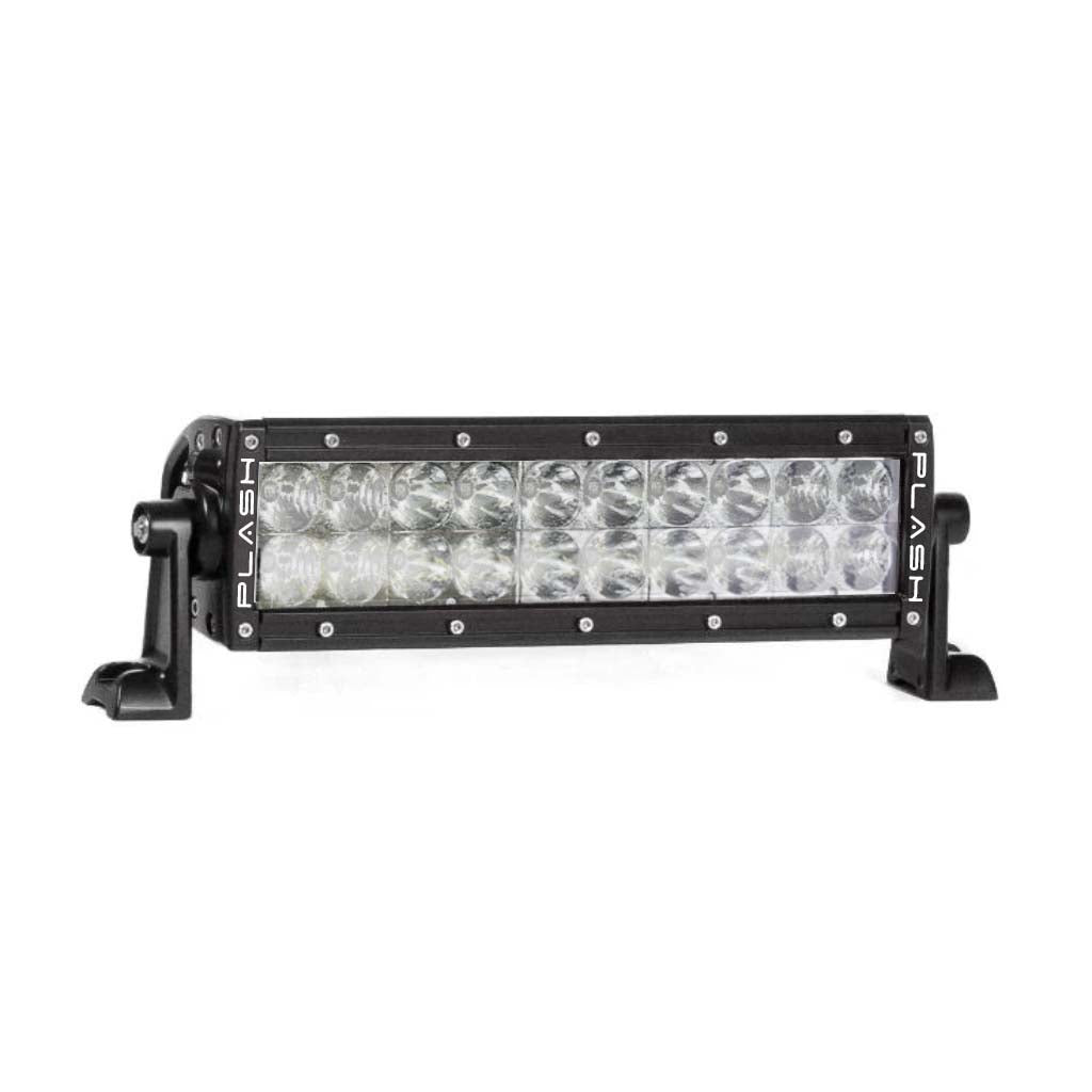 PLASHLIGHTS 10" LED Light Bar Marine Auto Light On