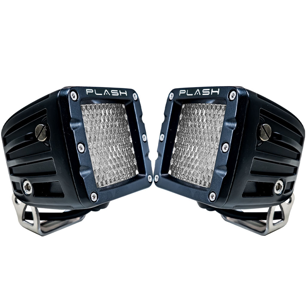 40W LED Cube Lights- 160° Diffused - Kit Led Off