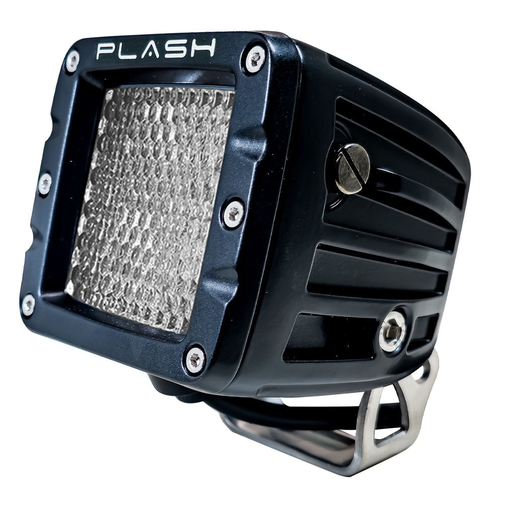 40W LED Cube Lights- 160° Diffused - Single LED Off