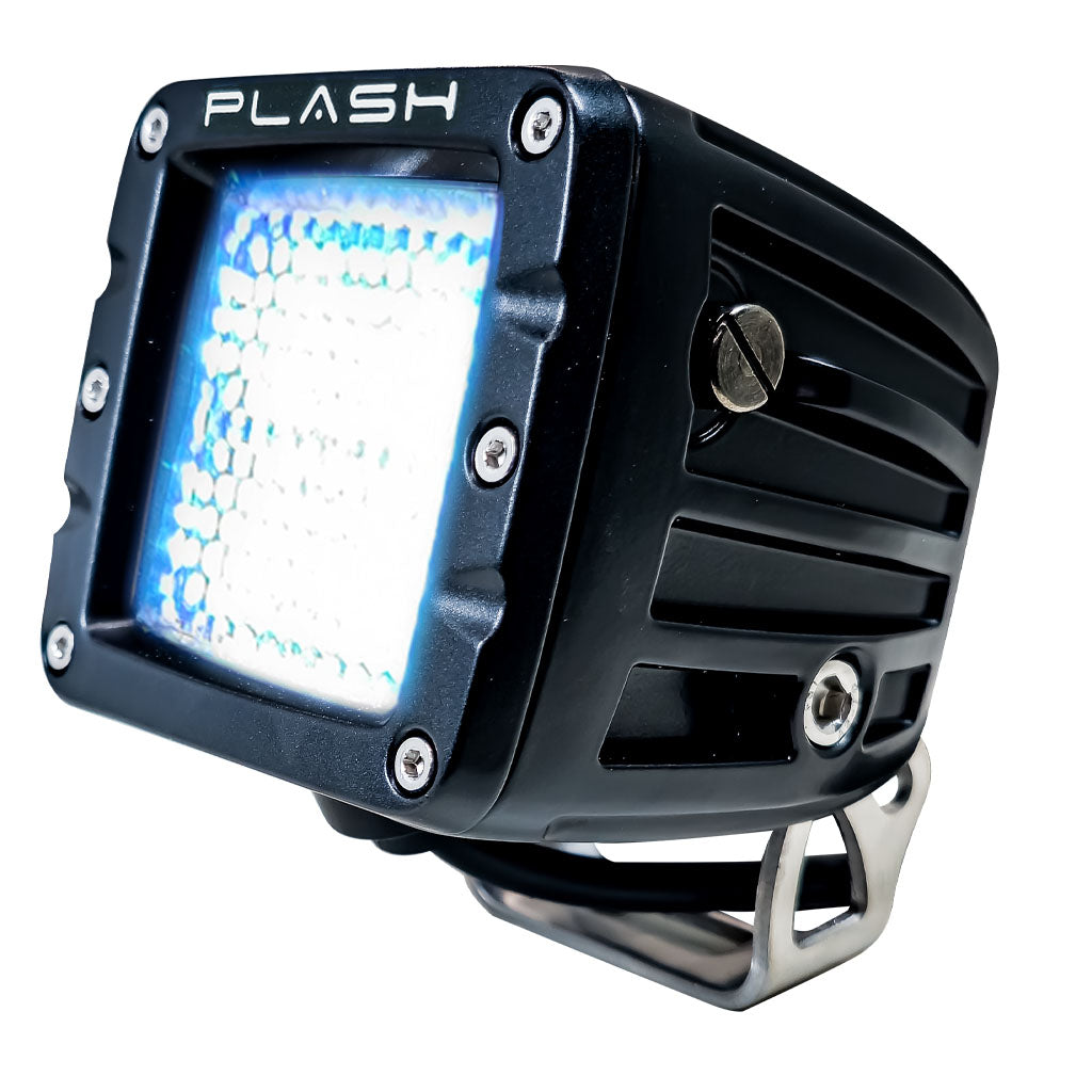 40W LED Cube Lights- 160° Diffused - Single Bright LED On