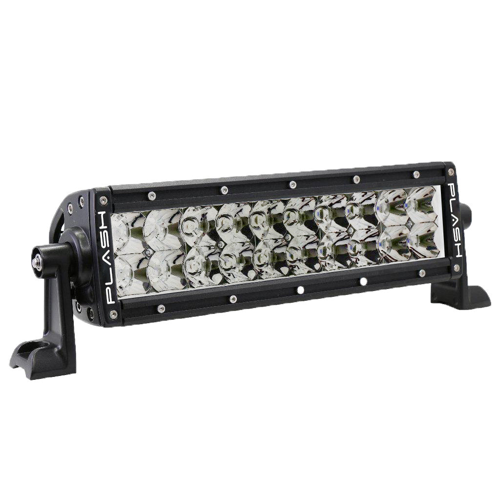 10 Inch XX Series LED Light Bar Marine Black Housing PlashLights