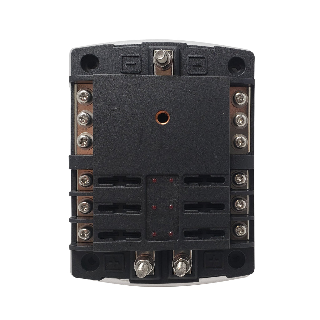 6-12 Way Waterproof Dual Input Fuse Box