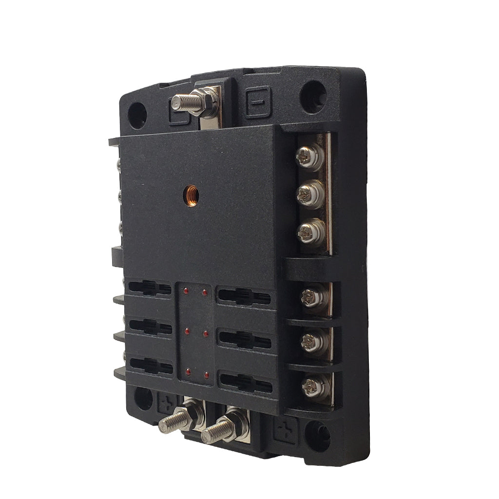 6-12 Way Waterproof Dual Input Fuse Box