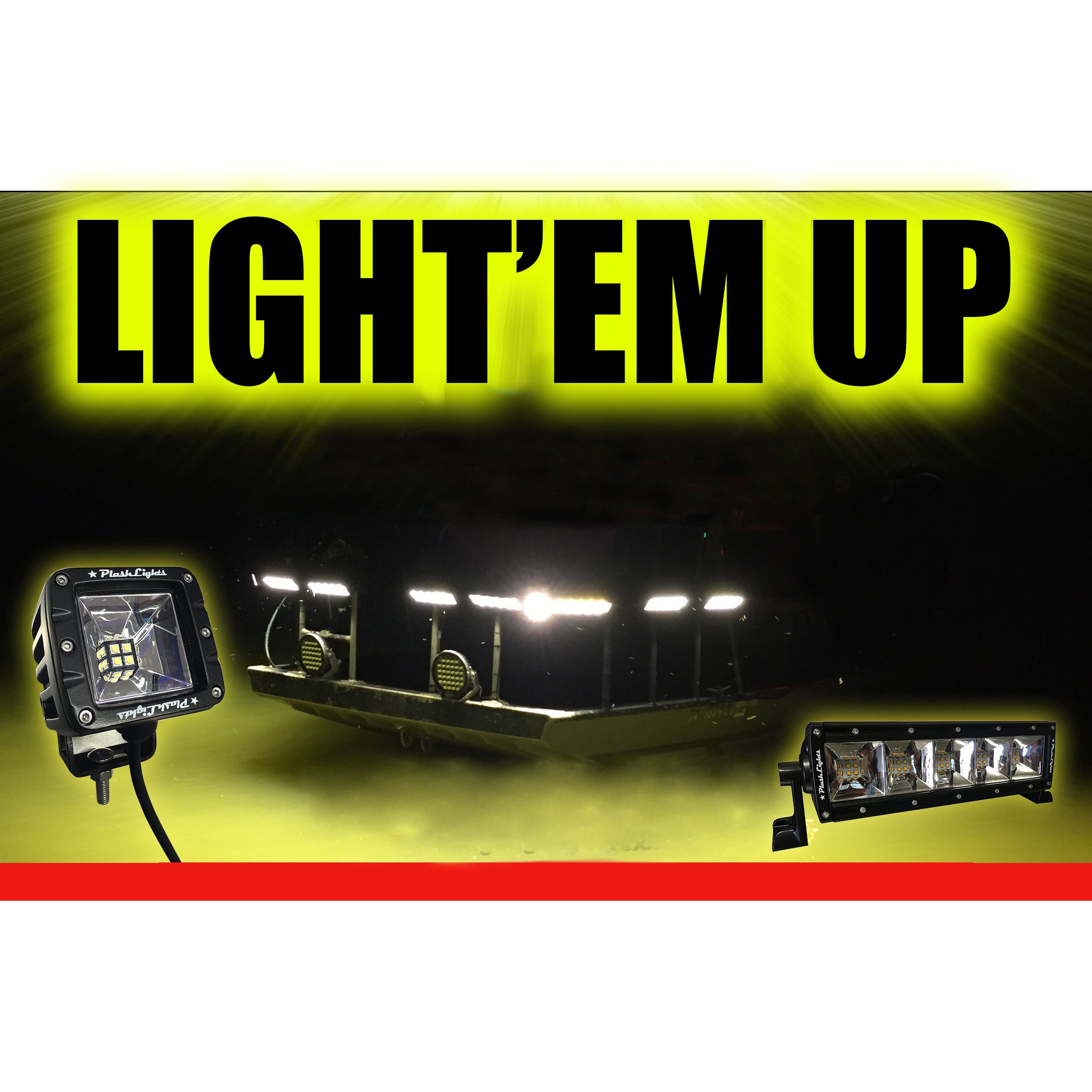 GEN 3 - 50" - 500W Fishing Light Bar - Warm White