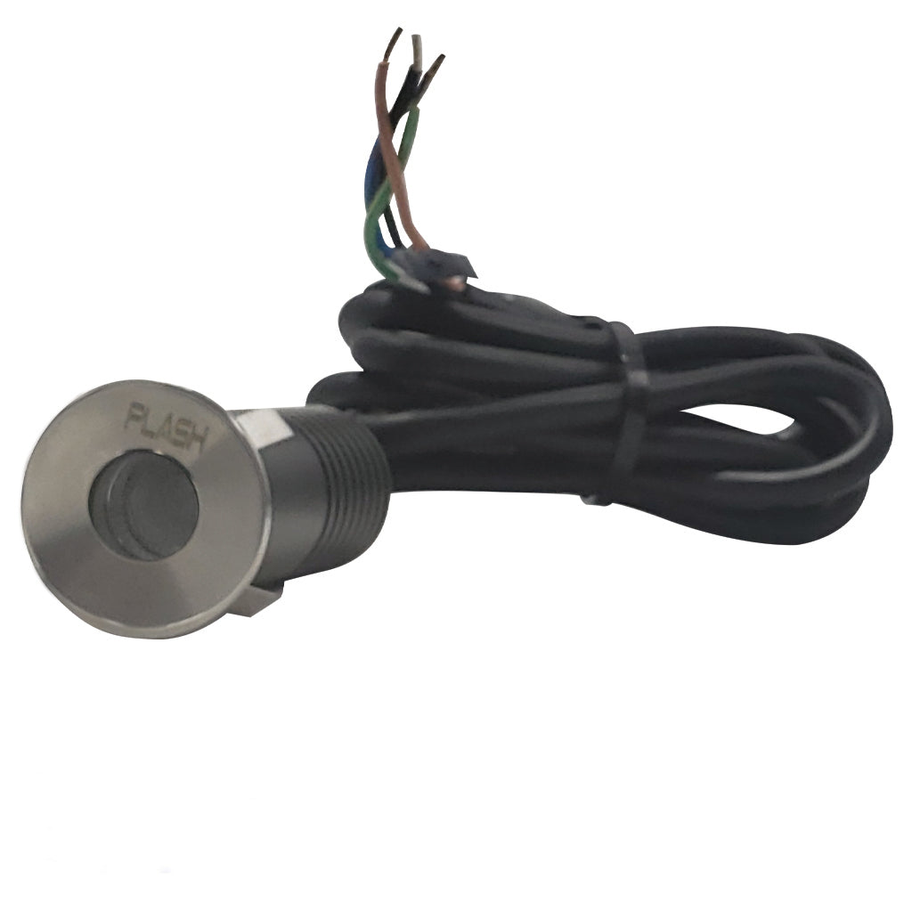 Stainless Steel Faceplate, LED Deck Light, Down Light, Bright RGB LED