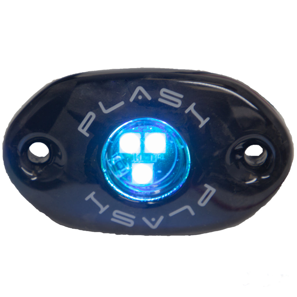 CORPUS - RGB Carbon Fiber LED Deck Light - Black Housing