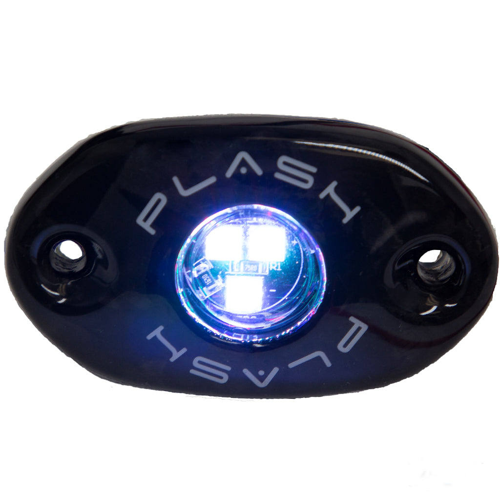 CORPUS - RGB Carbon Fiber LED Deck Light - Black Housing