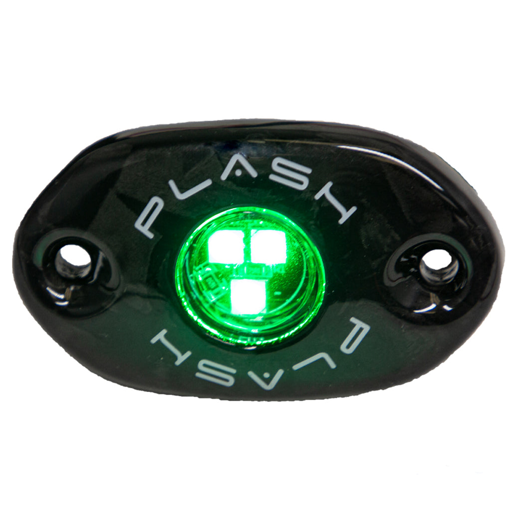 CORPUS - RGB Carbon Fiber LED Deck Light - Black Housing