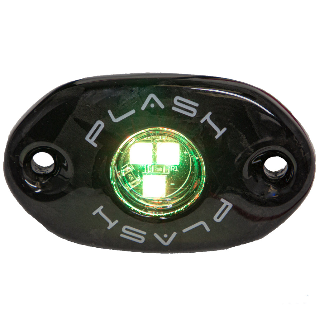 CORPUS - RGB Carbon Fiber LED Deck Light - Black Housing