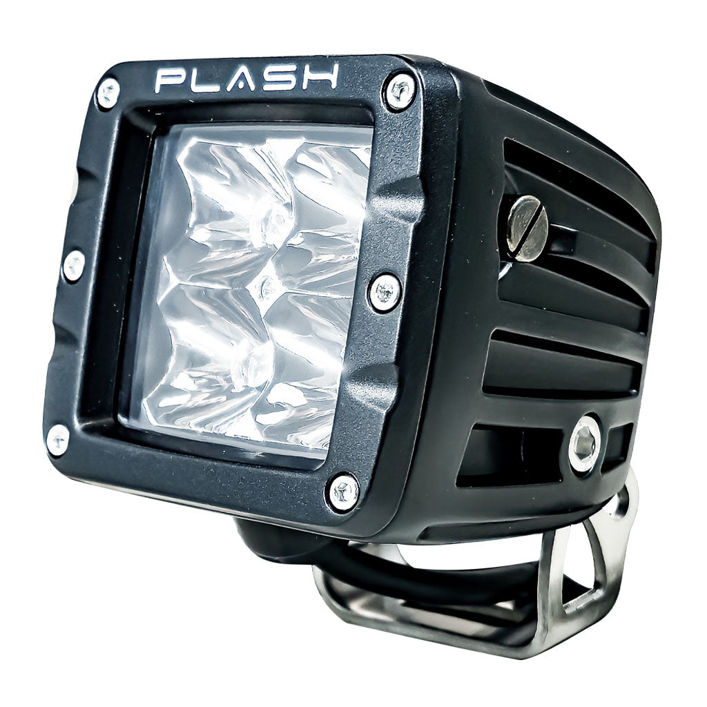 12W GREEN Cube Light Kit Headlight Driving Spot Linear Flood Bright