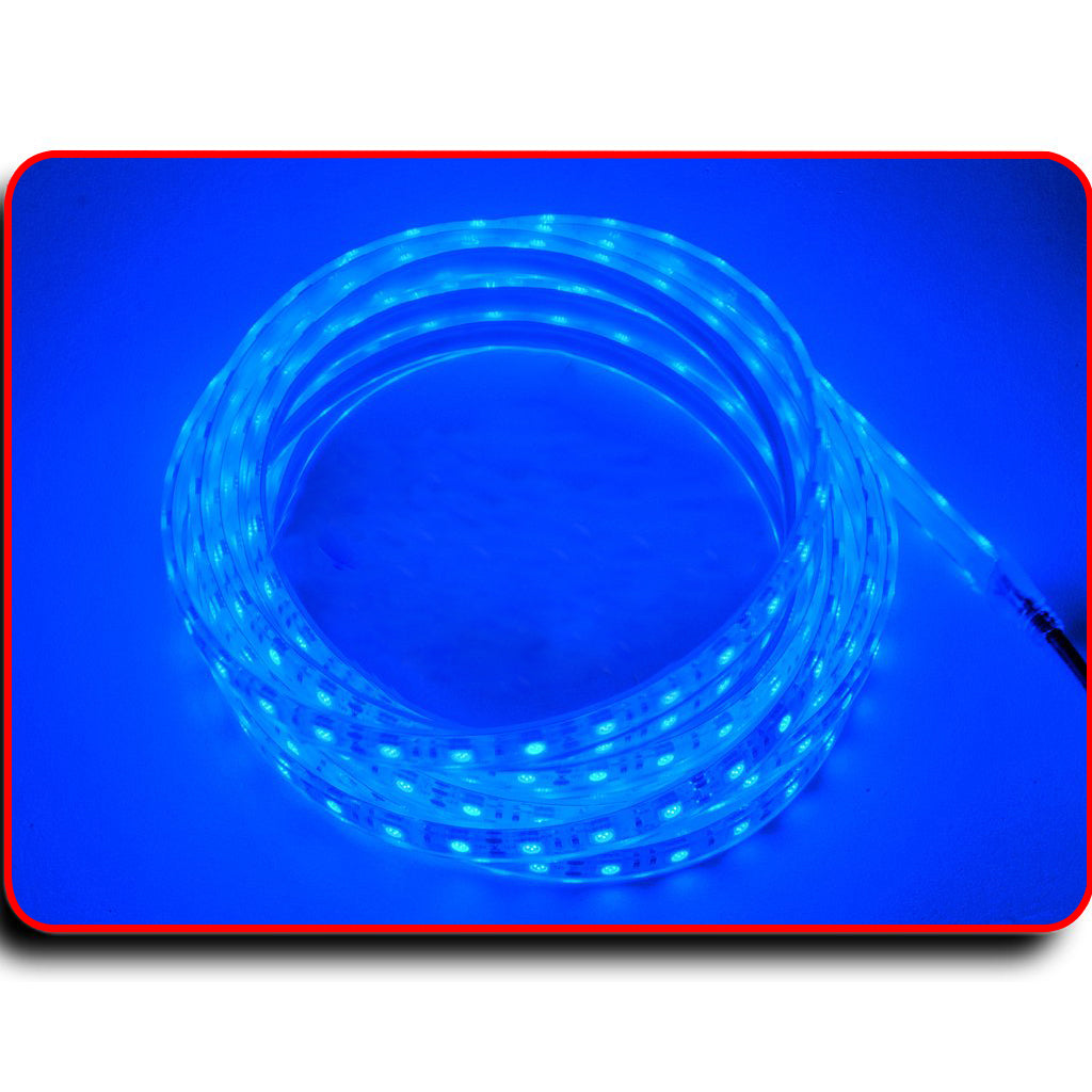 Blue LED Strip Light for Boat IP68 Marine Brightest Available