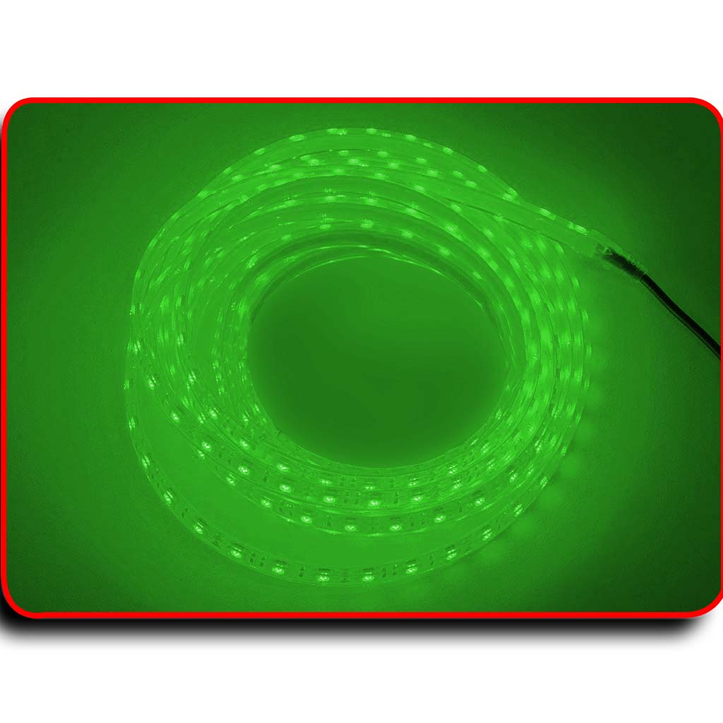 Green Strip Light for Boat IP68 Marine Rated