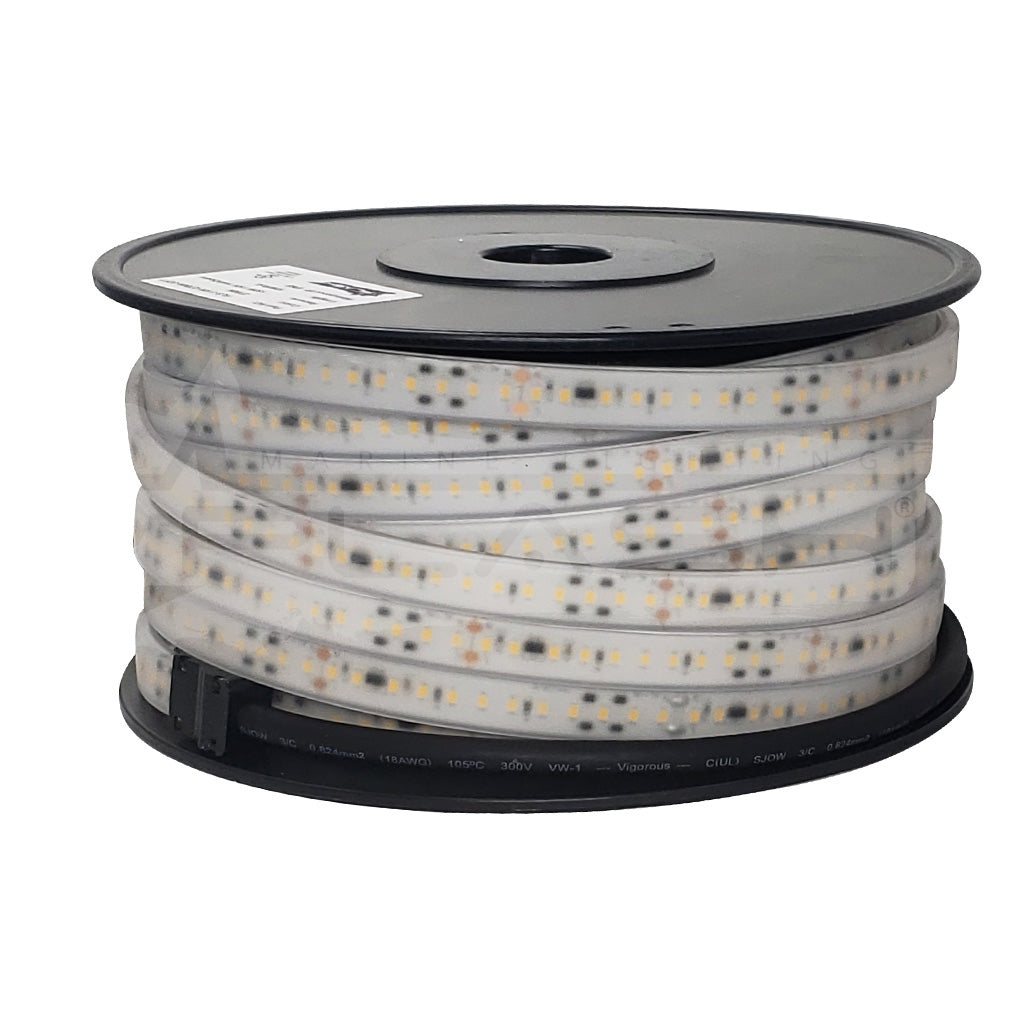 Rugged Durable Mining LED Flexible Light Strip 110V Waterproof IP-68 Rated