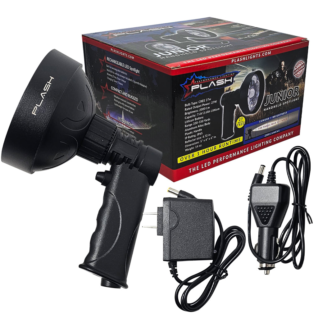 Hand held on sale spotlight led