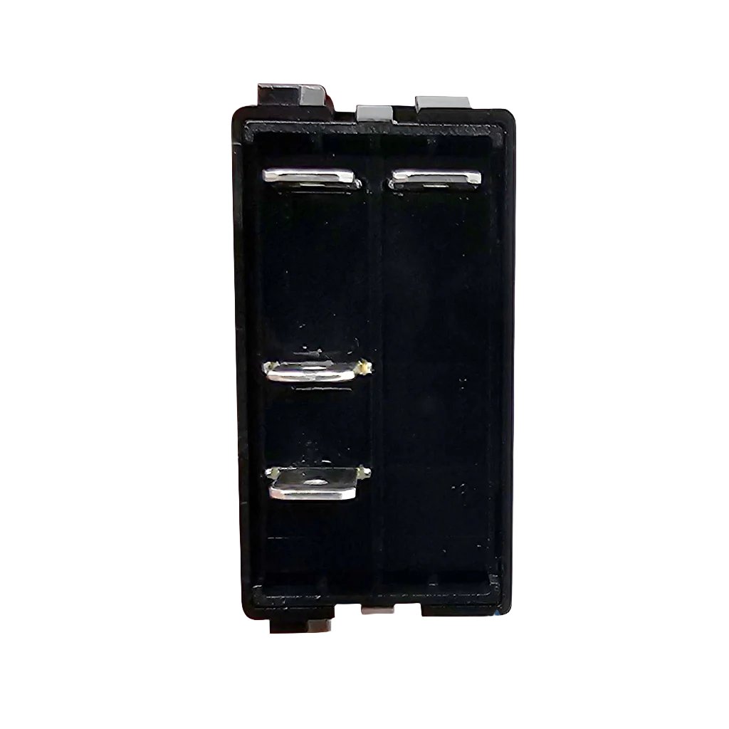 L Series Rocker Style Switch Music Label Blue LED SPST