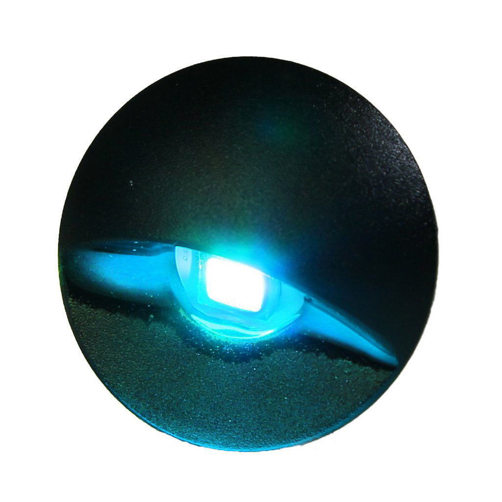 Flush Mounted Black Housing LED Step Light Boat Down Light RGB Waterproof