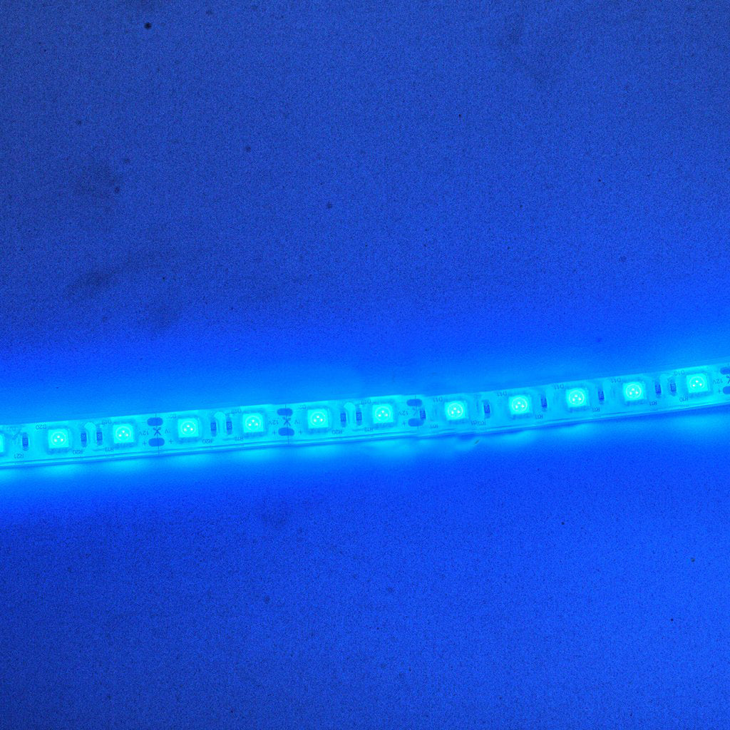 LED Blue Strip Light for Boat Kayak Truck or Bar IP68 Marine Rated waterproof