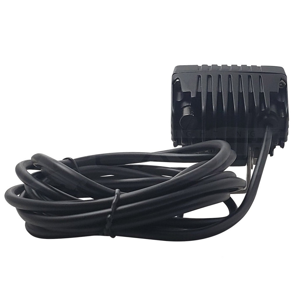 Small Marine Black LED Spreader Light-Wiring