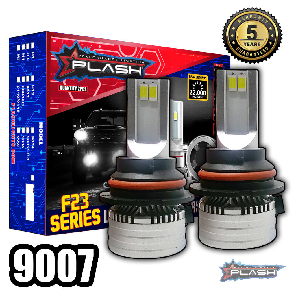F23 Series Led Headlight Replacement Fits 9007