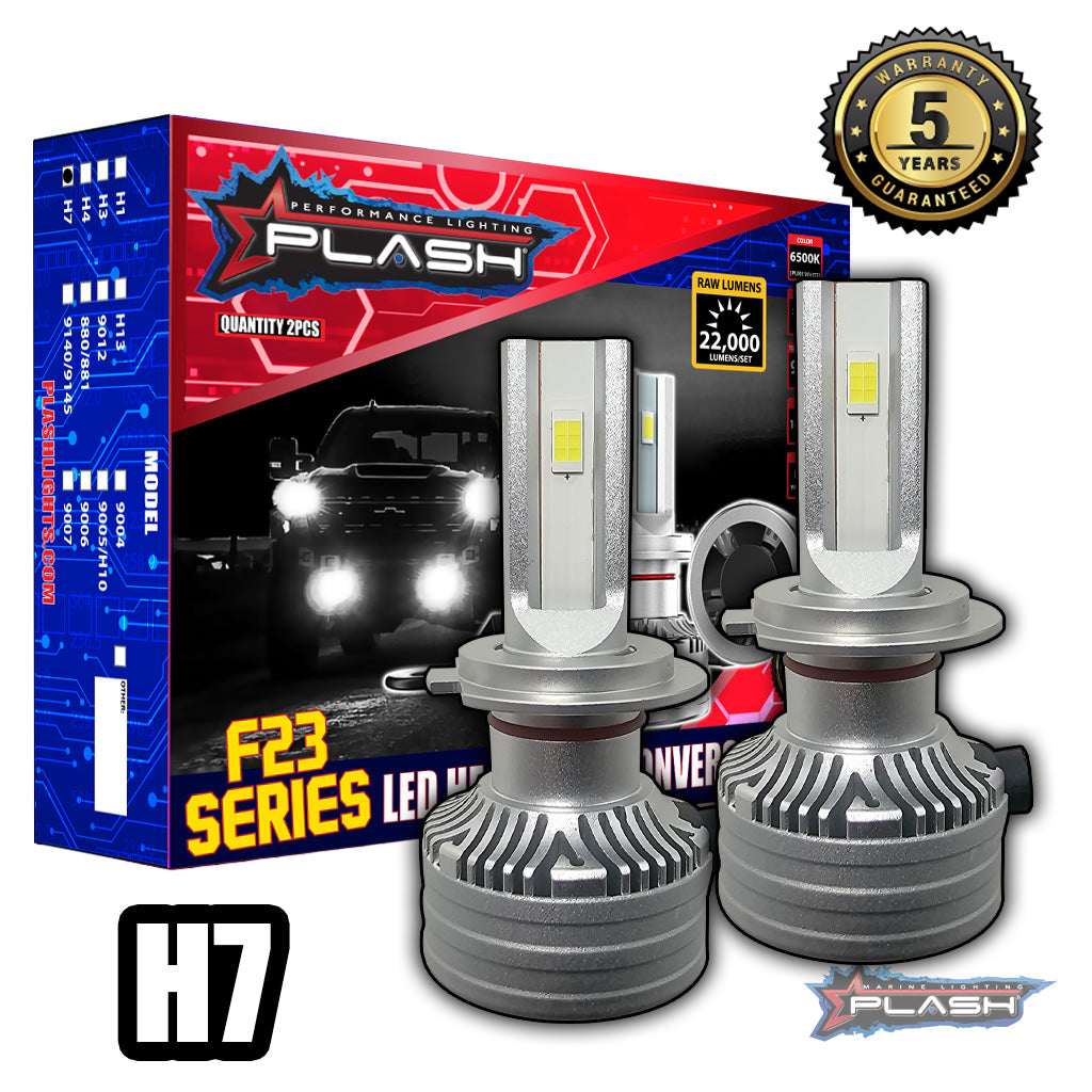 F23 Series Led Headlight Replacement Fits H7