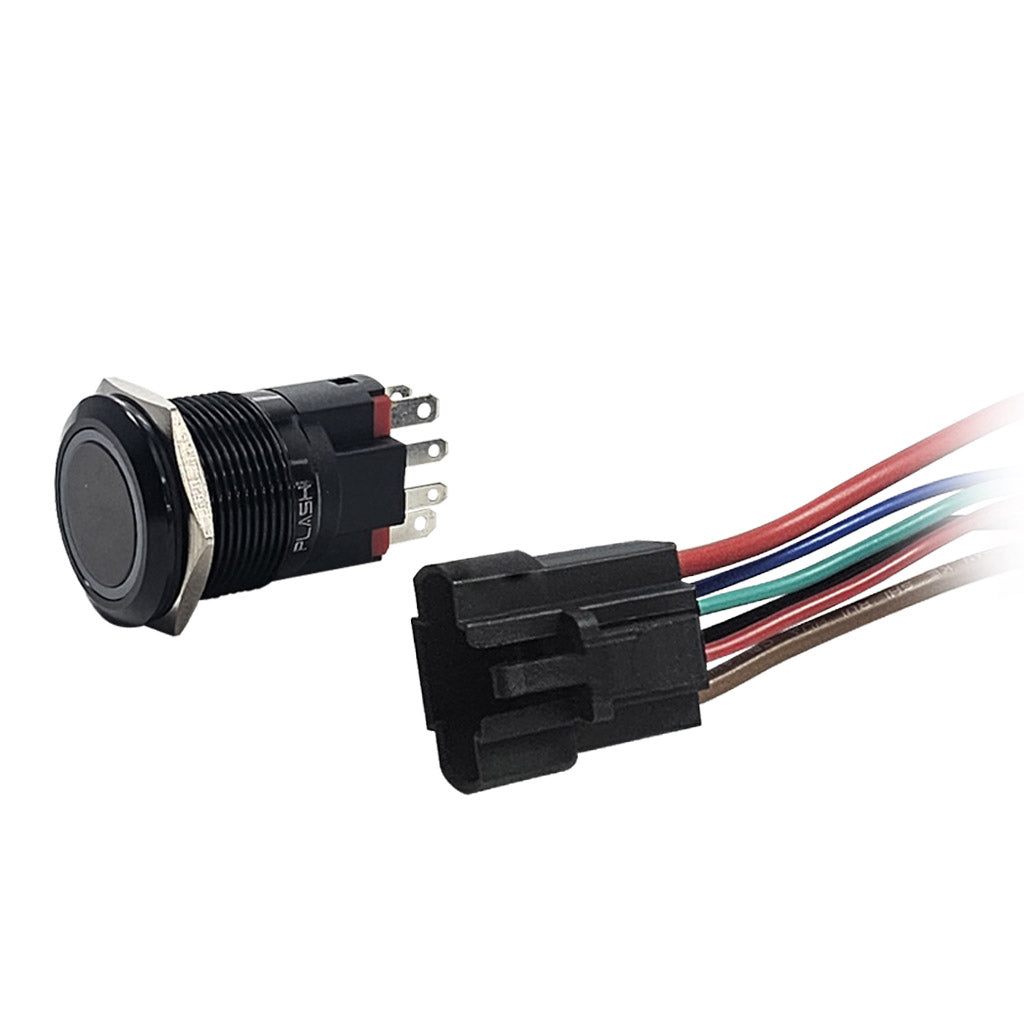 Black-Anodized-Marine-Push-Button-20A-Rated-RGB