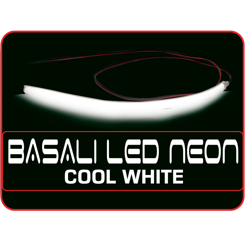 Waterproof LED Strip Light 10 Inch 5000K White Neon Dot Free Glow