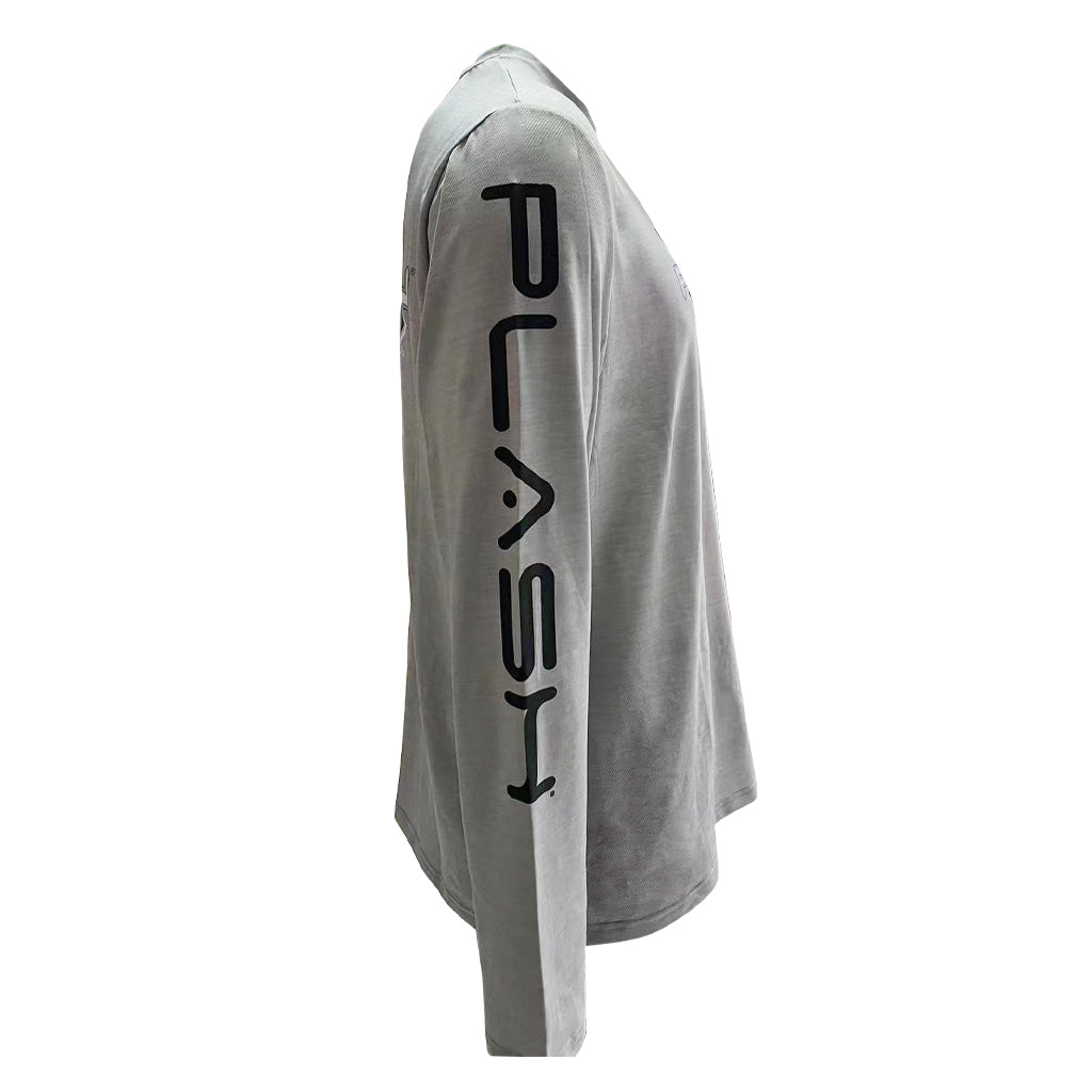 Plash Branded Long Sleeve Shirt With Sleeve Pocket