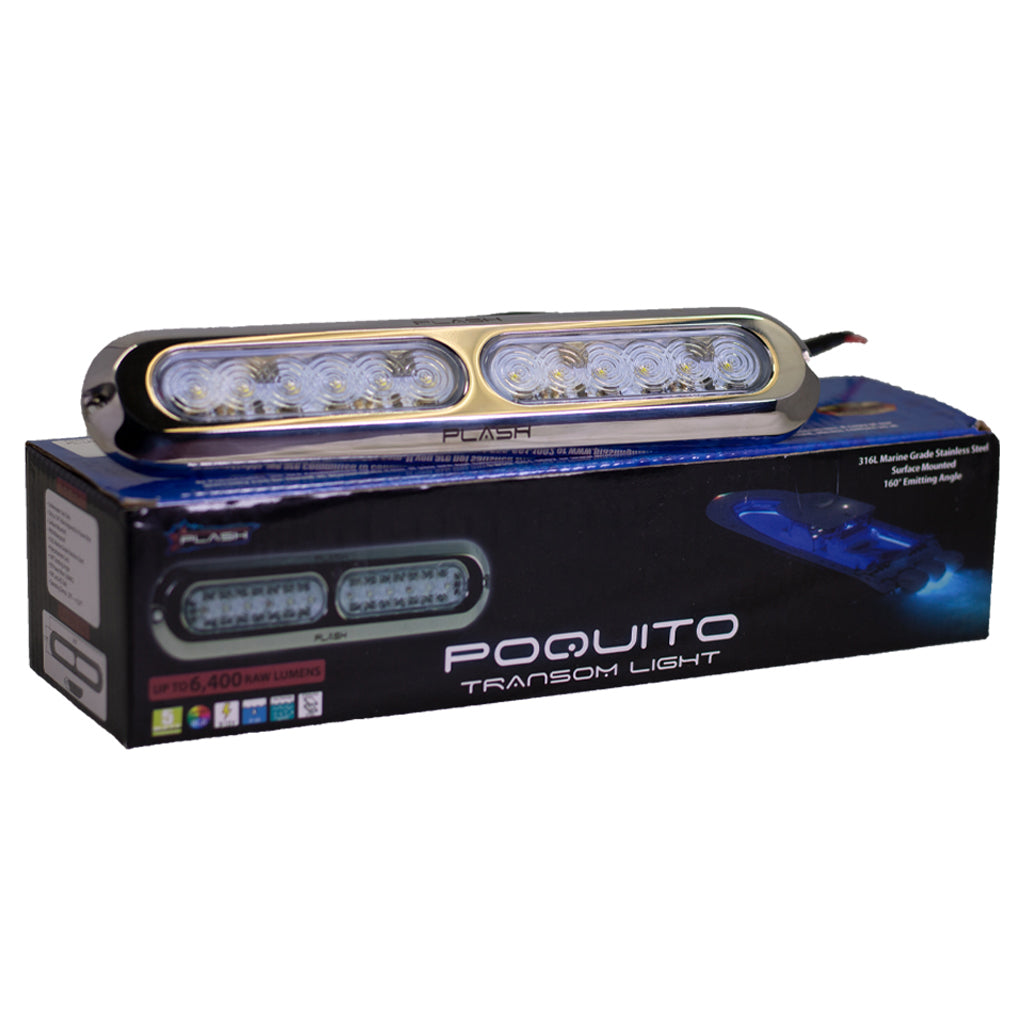 Poquito 60W Underwater Transom Light - COOL WHITE