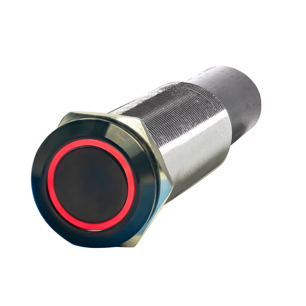 REVERT Dual Output Marine Push Buttons RED LED CIRCUIT 1 & CIRCUIT 2 ON