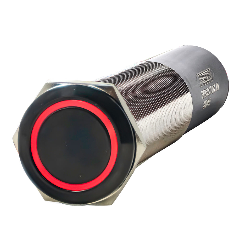 Harsh Environment Dual Output Marine Switches LED RED Circuit 1 & 2 ON