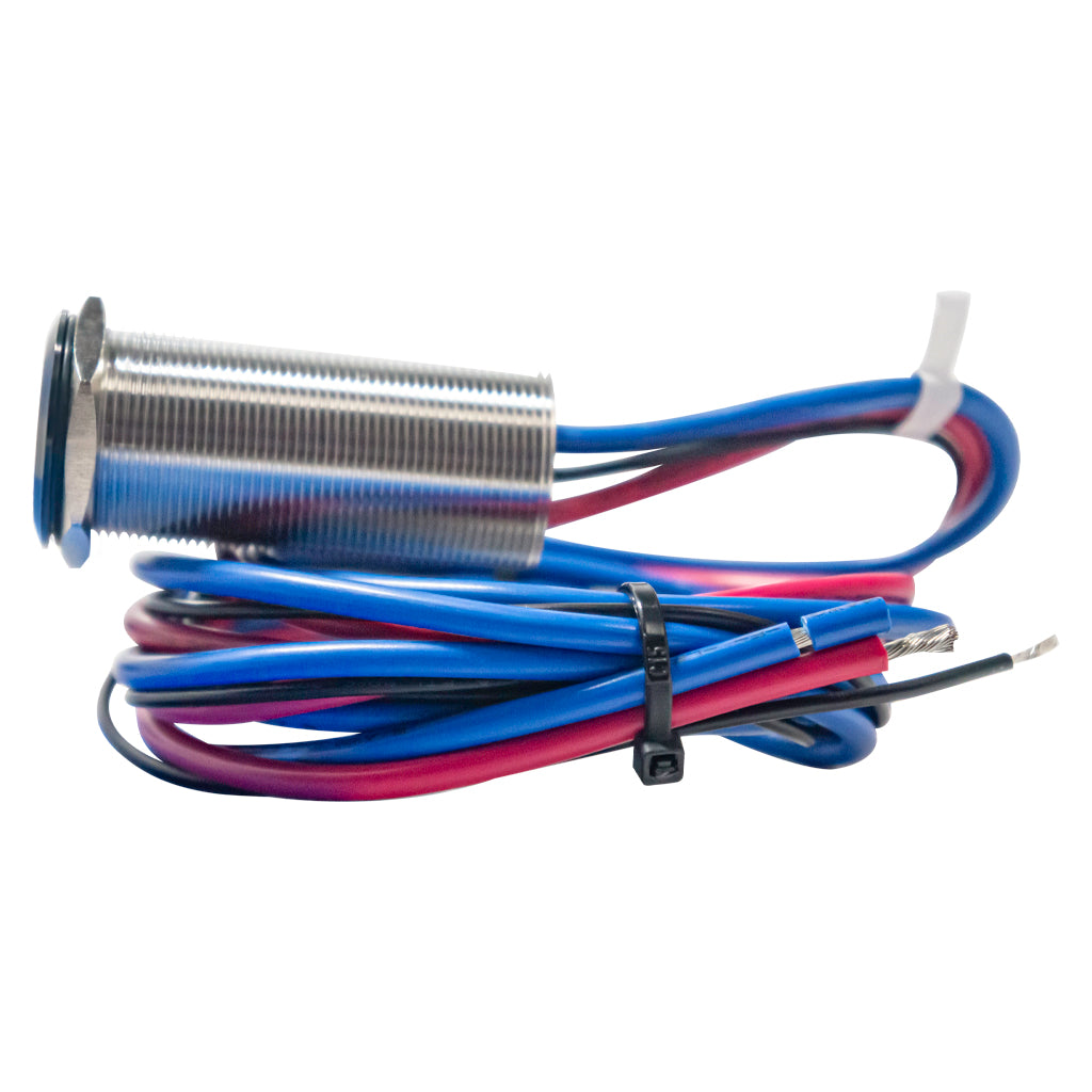 Black Stainless Steel Harsh Environment Marine Switch 22MM 3Ft Copper Tinned Marine Wire