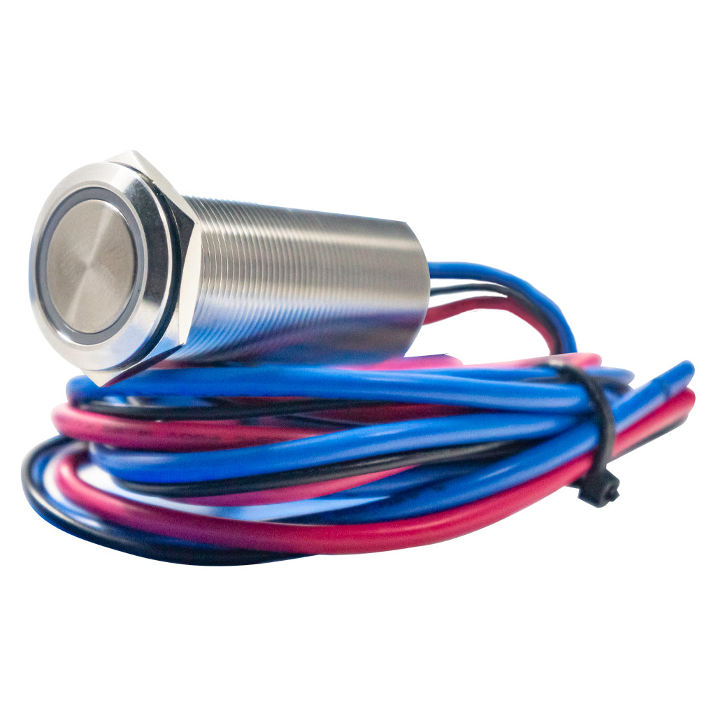 19MM Stainless Steel Harsh Environment Marine Switches Functions 3Ft Copper Tinned Marine Wire