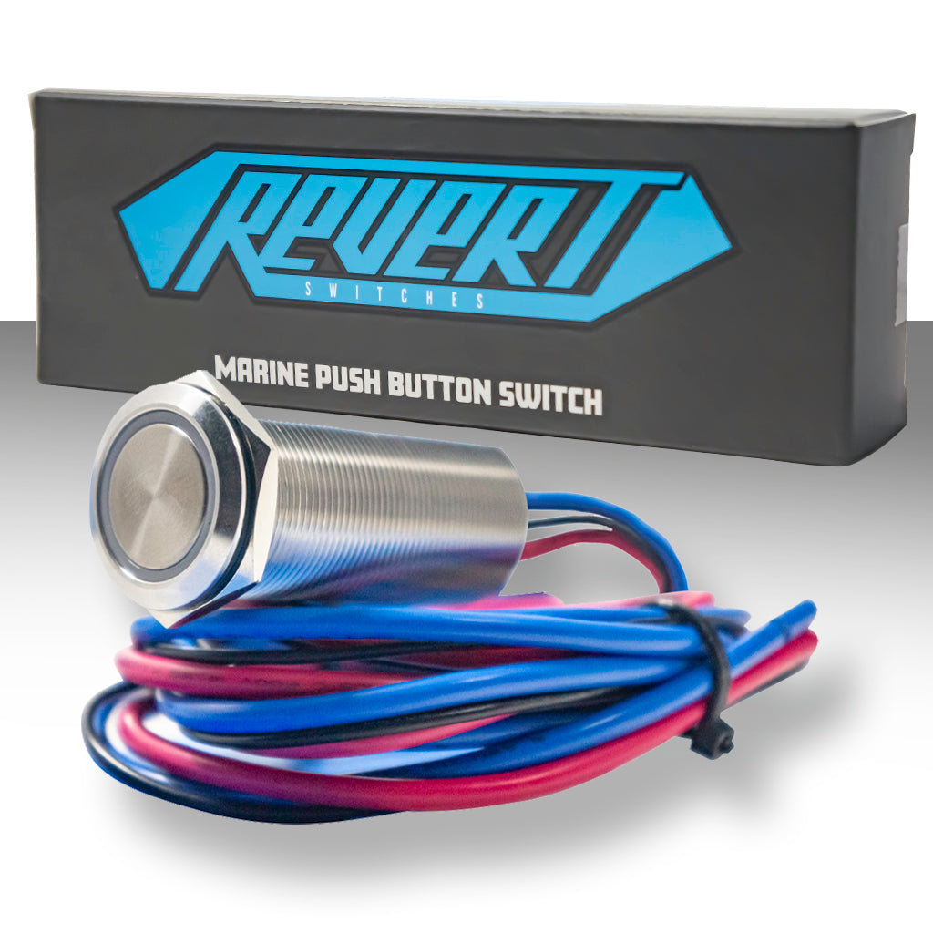 22mm Stainless Steel Harsh Environment Marine Switches Package