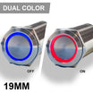 19MM Stainless Steel Harsh Environment Marine Switches Functions