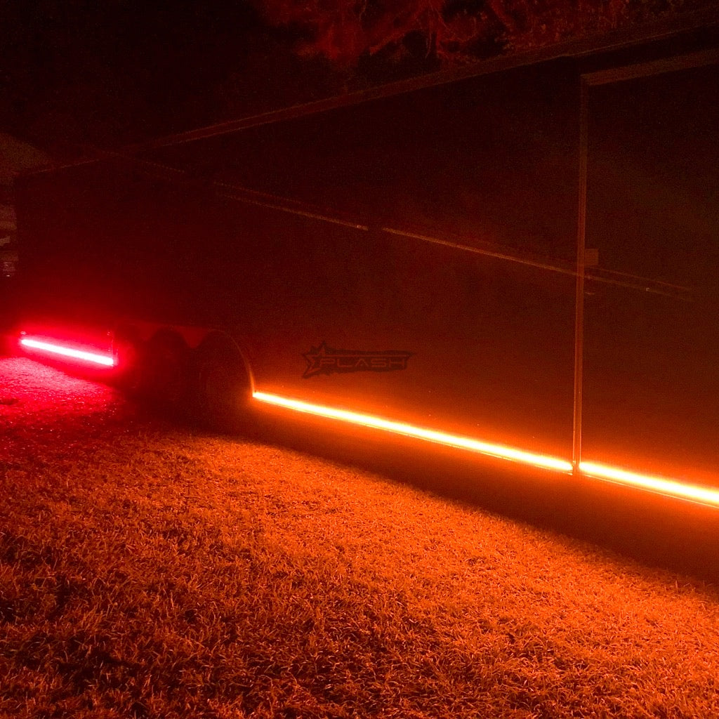 LED Tape Light Red Strip Light Trailer Marker Light IP68 waterproof