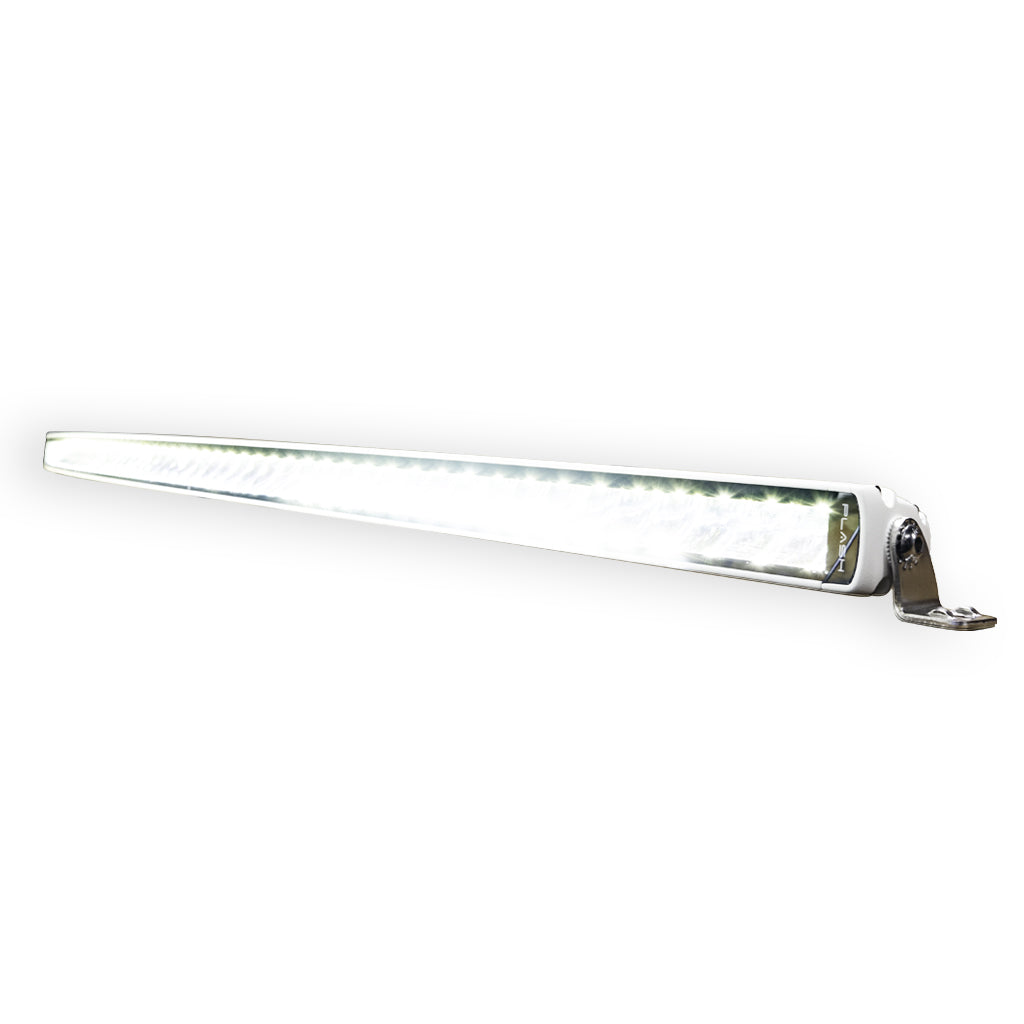 SRX2 50 INCH Curved Bar Single Row White LED's ON