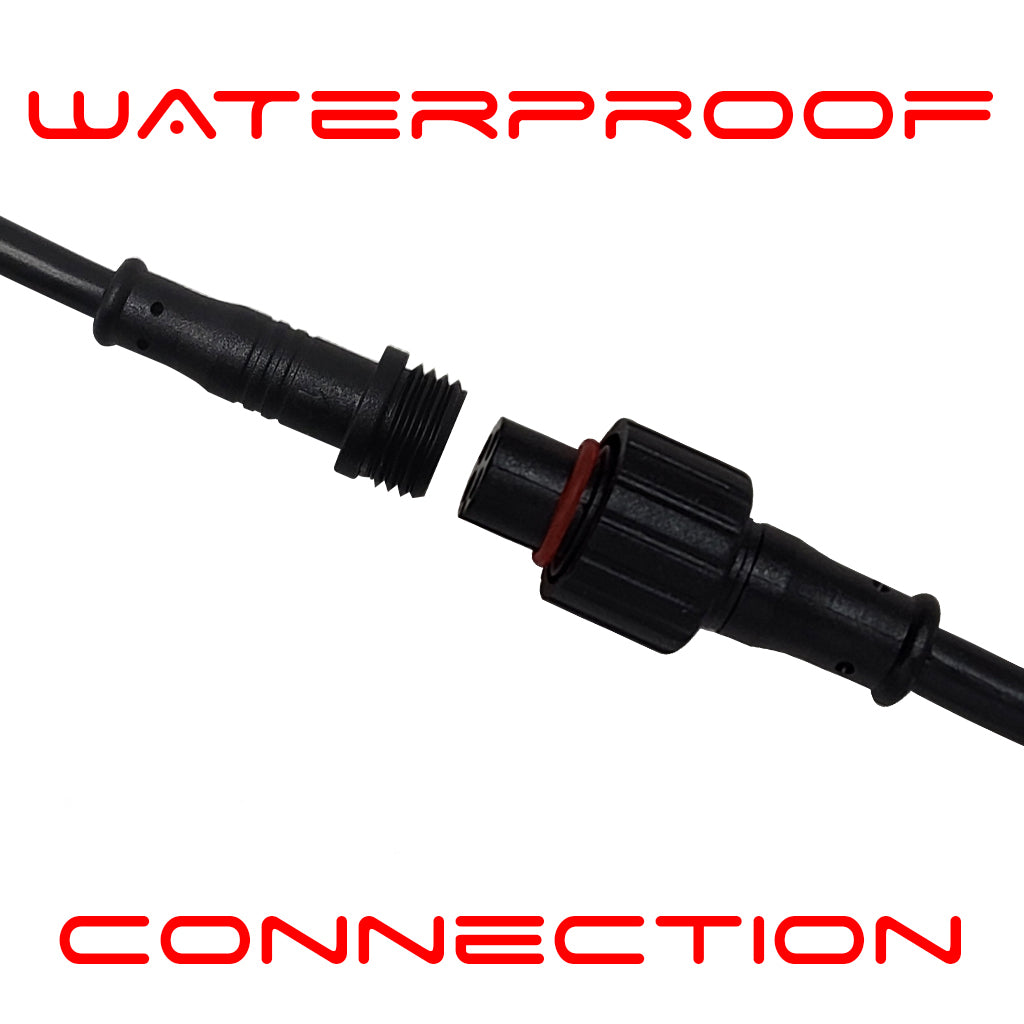 M12 Waterproof connection wiring RGB