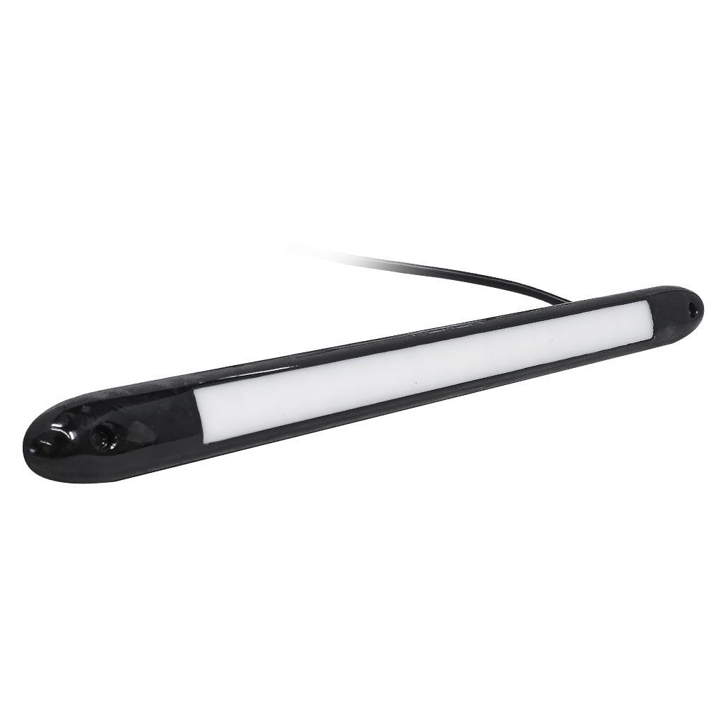 Pipe Mounted T-top Light LED Brightest Linear Light White Carbon Fiber