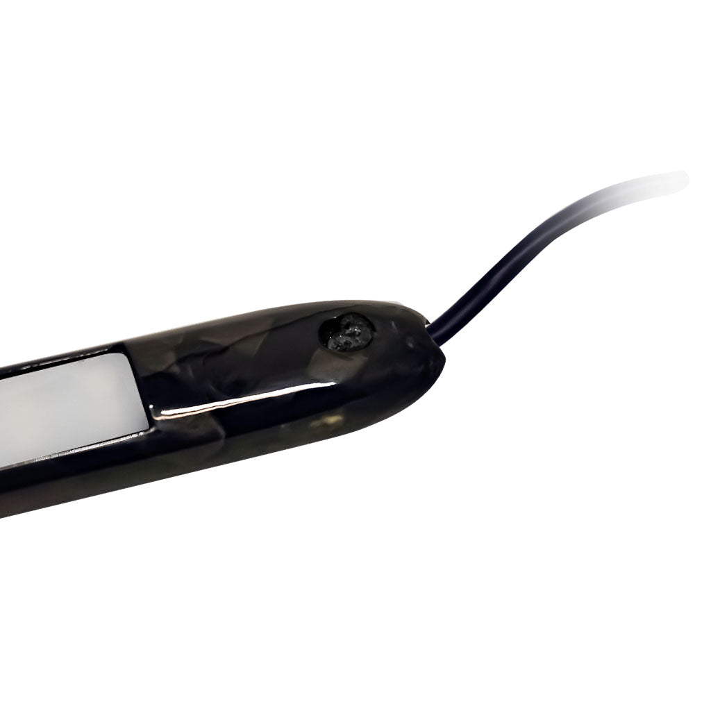 Pipe Mounted T-top Light LED Brightest Linear Light White Carbon Fiber