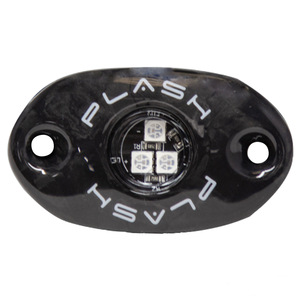 CORPUS - RGB Carbon Fiber LED Deck Light - Black Housing