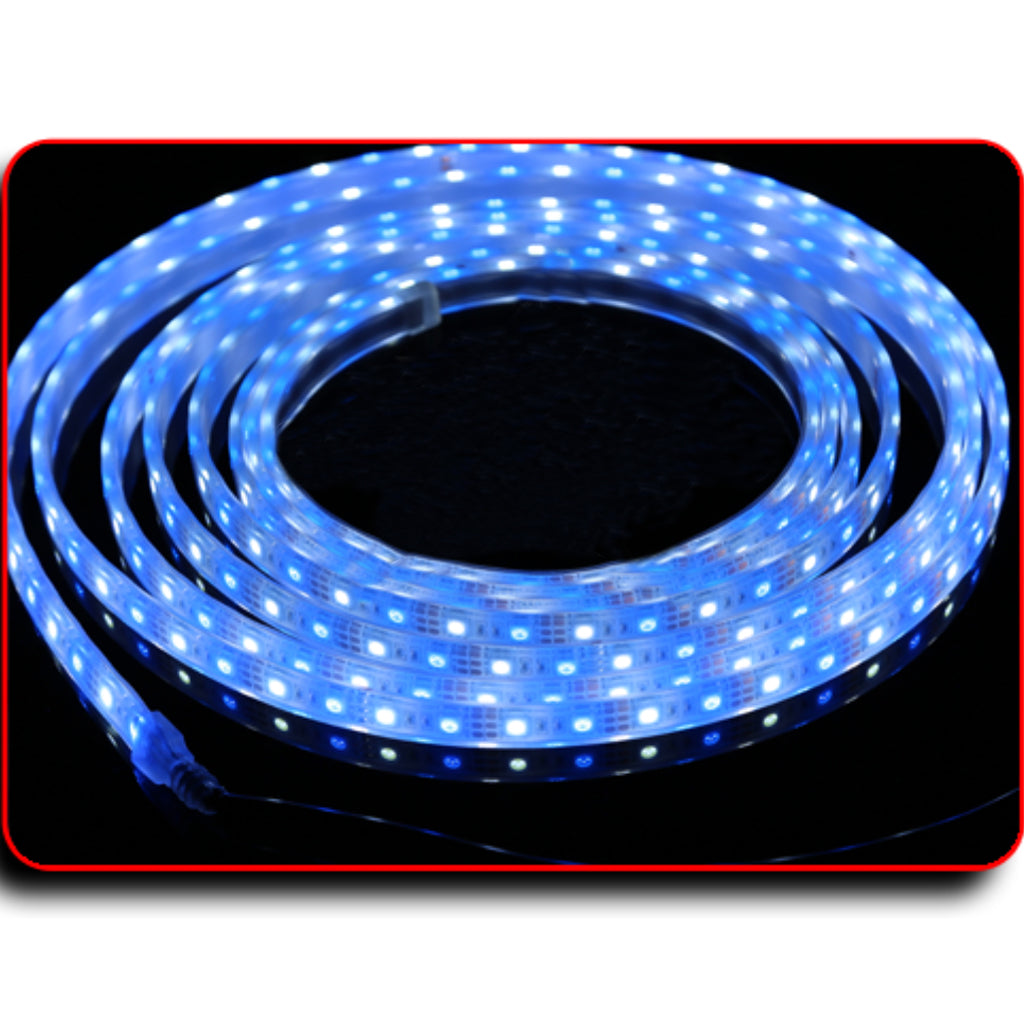 Blue White LED Strip Light for Boat Two Color Waterproof PLASH