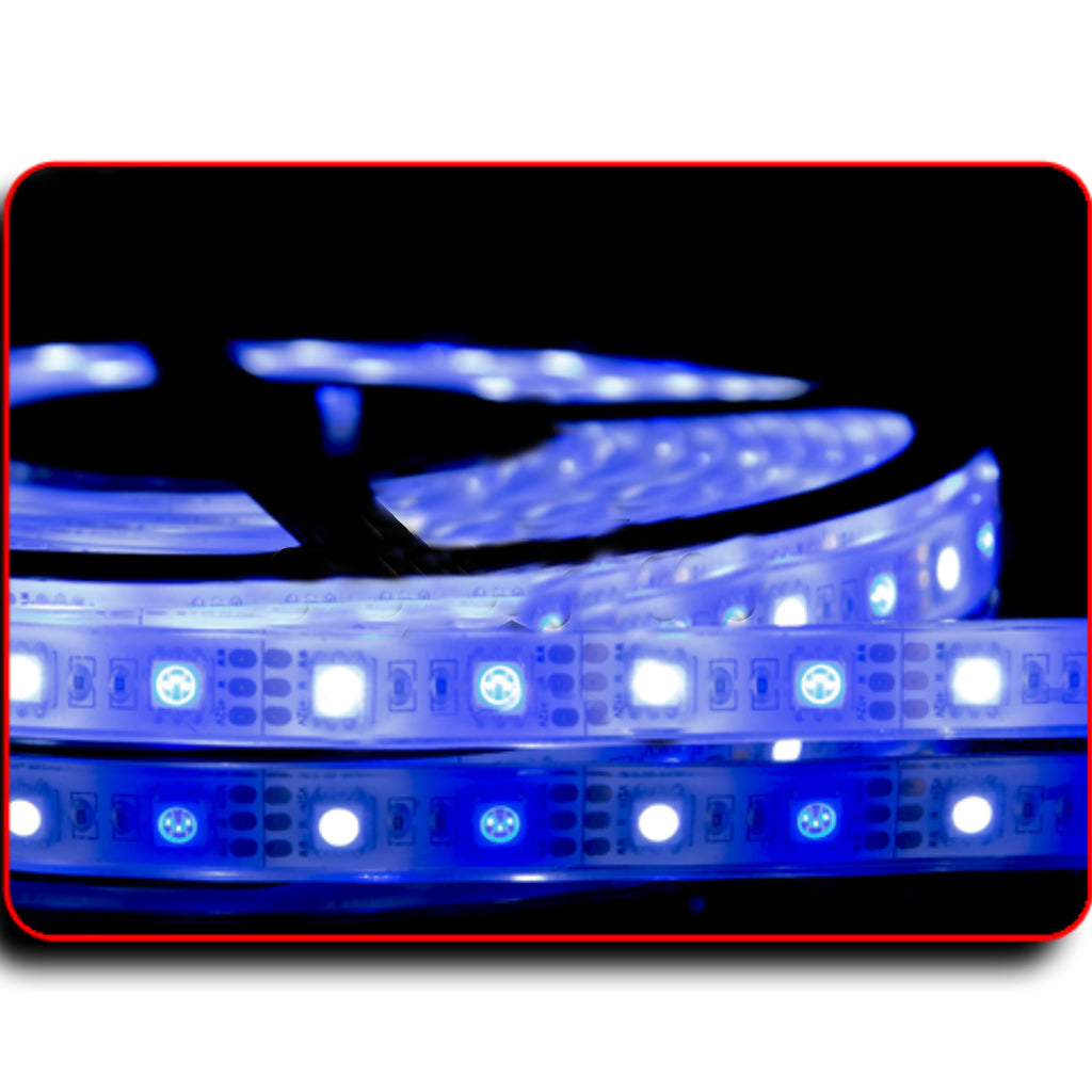 Under Gunnel Blue and White LED Tape Light for Boat