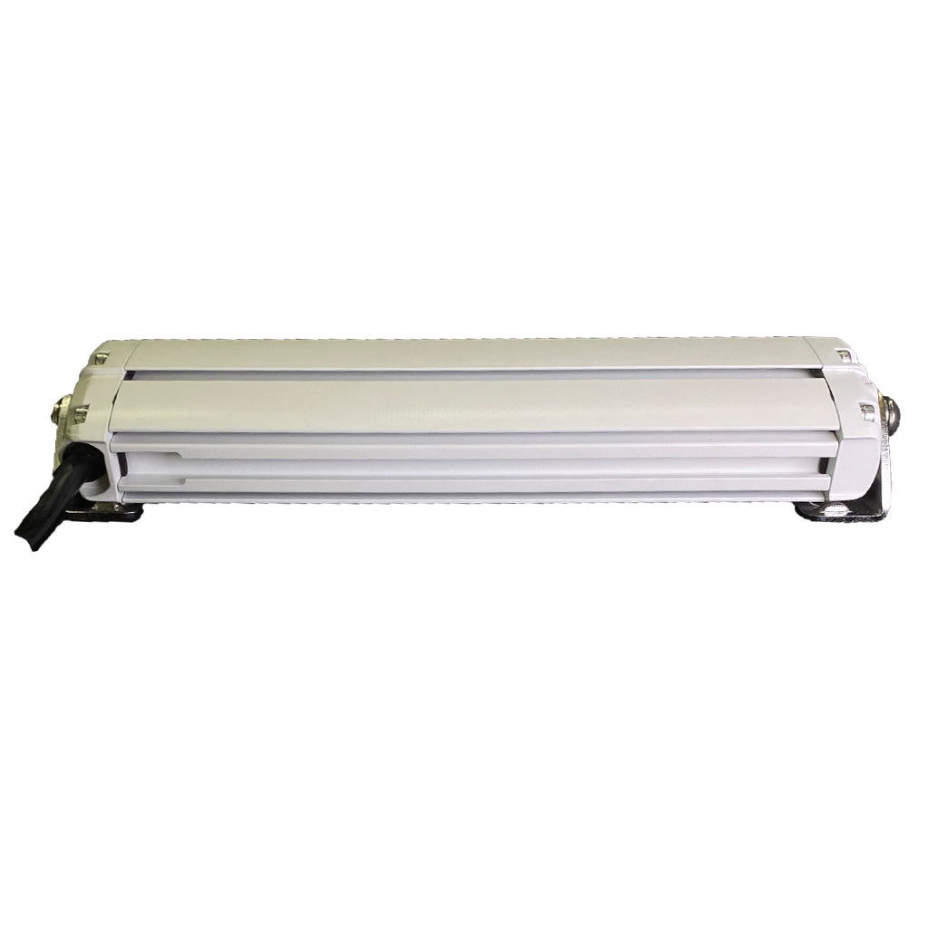 SRX2-Series Single Row LED Light Bar - 10" - White Housing - Back Shot