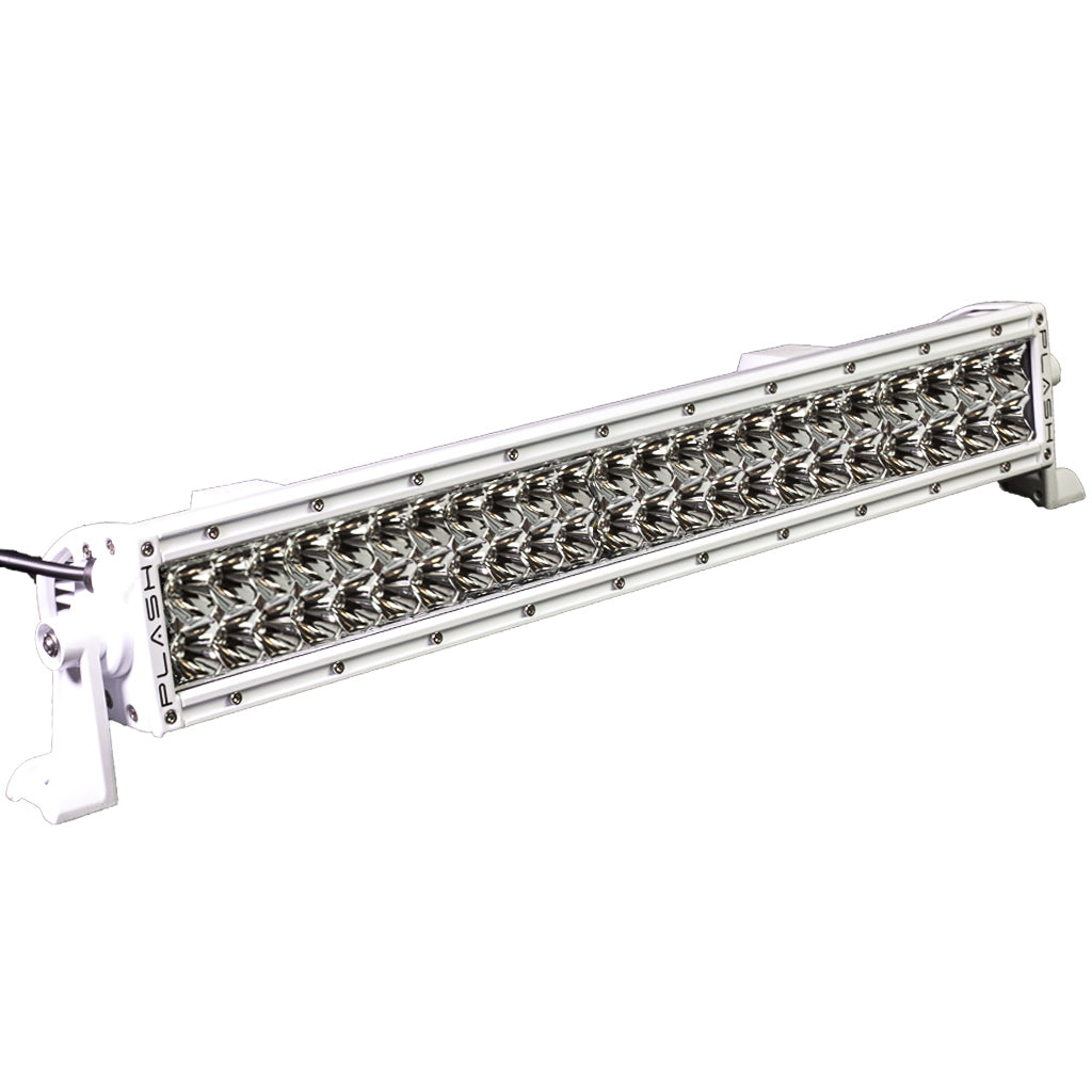 PlashLights 20 inch LED Light bar marine rated LED boat spreader t-top reverse saltwater grab rail 